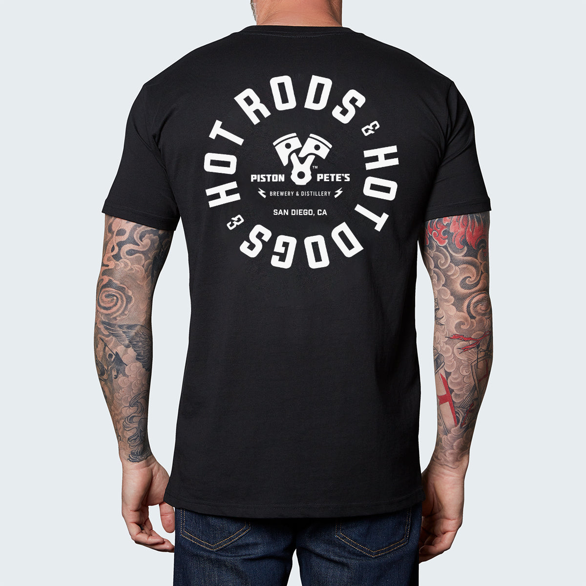 Hot Dogs & Hot Rods Tee