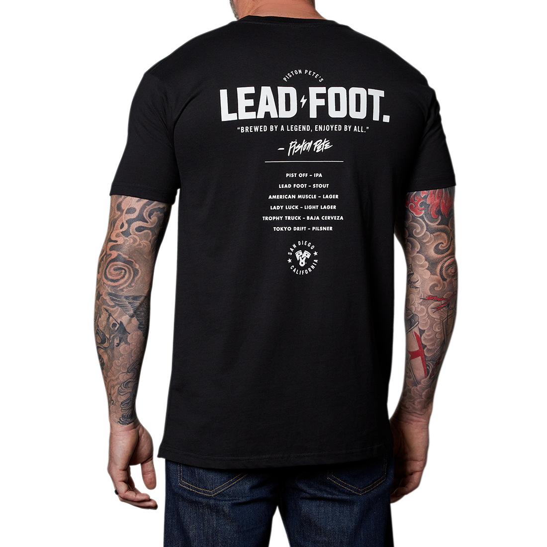 Lead Foot Tee Piston Pete s