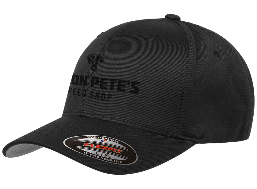 Speed Shop Flexfit Hat - Black